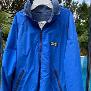 Authentic Vintage L.L Bean Warm Up Fleece Lined